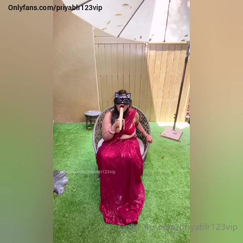 Priyablr Banana teasing 22