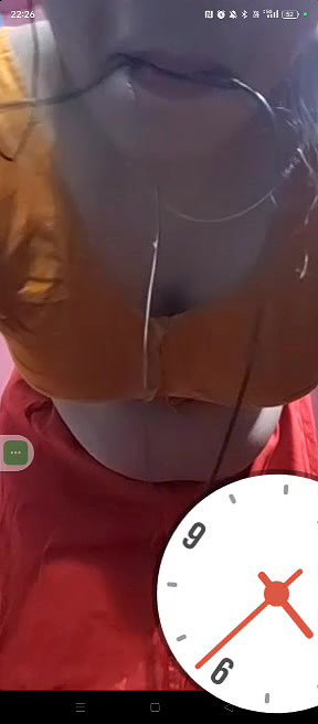 Beautiful Newly Married Wife Showing Nude On Vc 22