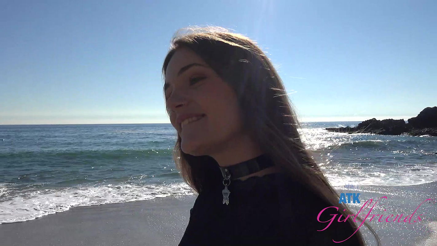 ATK Girlfriends with Juniper Ren in Leo Carillo Part 1