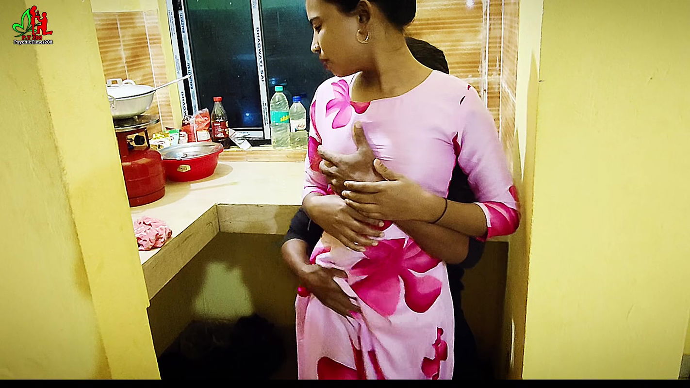 Indian Roommate Fucks Me Hard in Missionary then Pull My Hair Wh