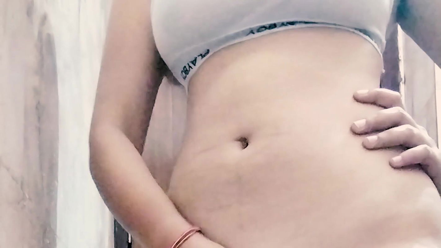 Dirty Hindi Audio Left Stepsister in Law Having Fun