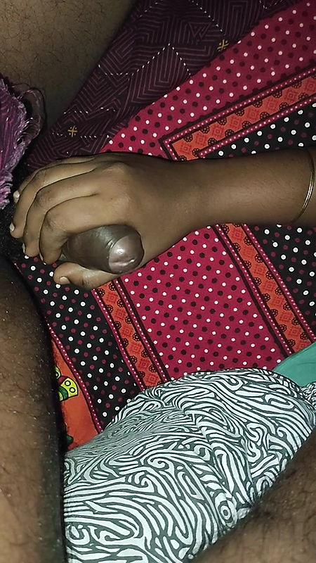 I Jerk off My Stepson’s Cock Until He Explodes with Cum- Real Varsha