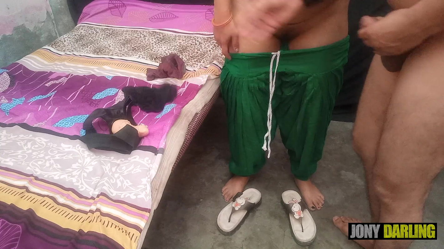 Indian Bisexual Husband Fucked by His Wife with Dildo