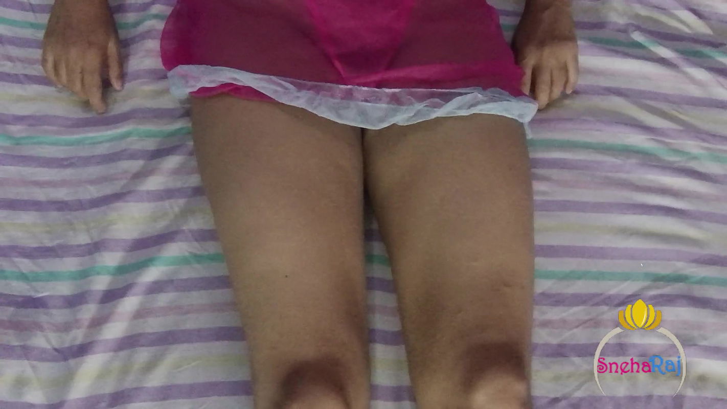Sexy Pink Babydoll Indian Wife