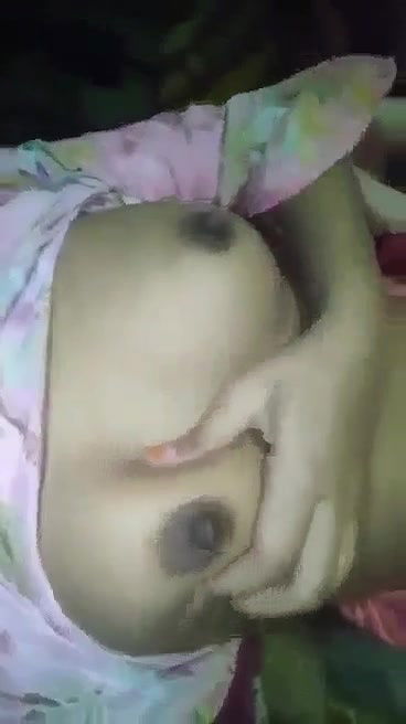 Desi village girl showing her tits to her partner 22