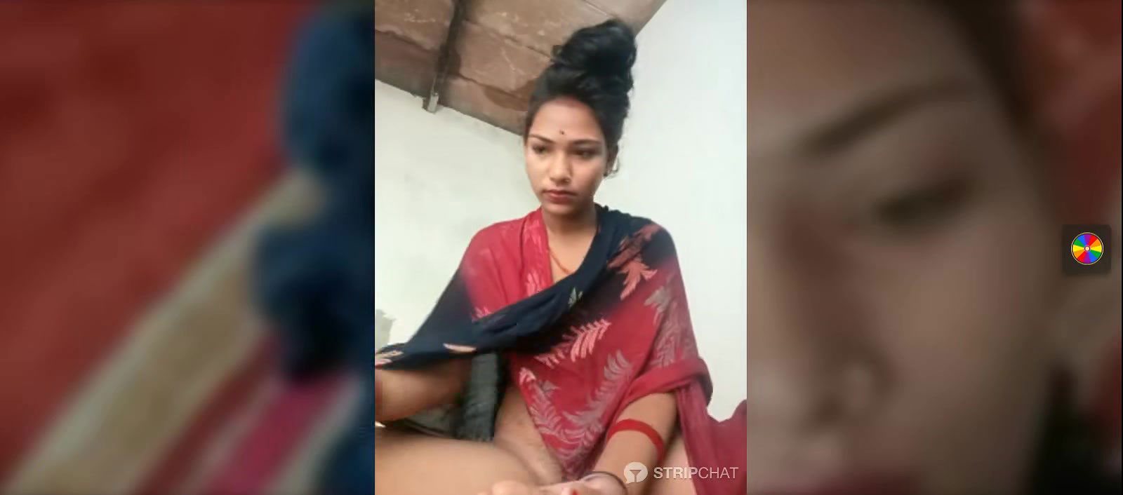 Village wife showing her shaved pussy 22