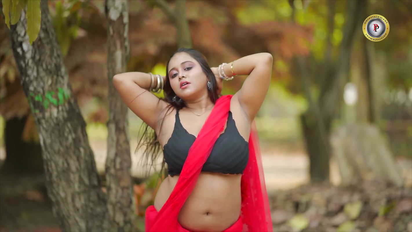 Beautiful booby ishani huge cleavage hot navel show outdoor photoshoot 22