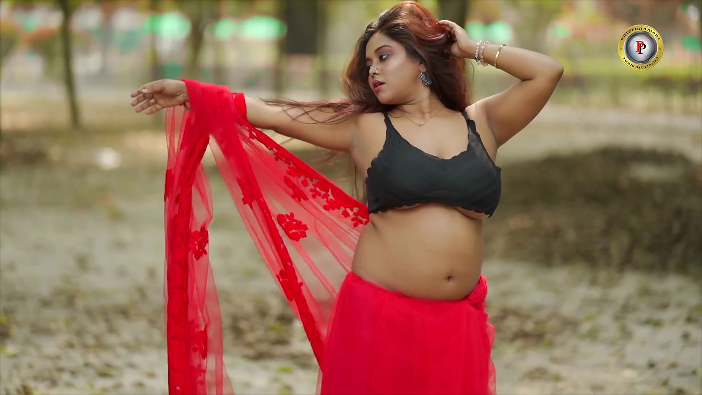 Beautiful booby ishani huge cleavage hot navel show outdoor photoshoot 22