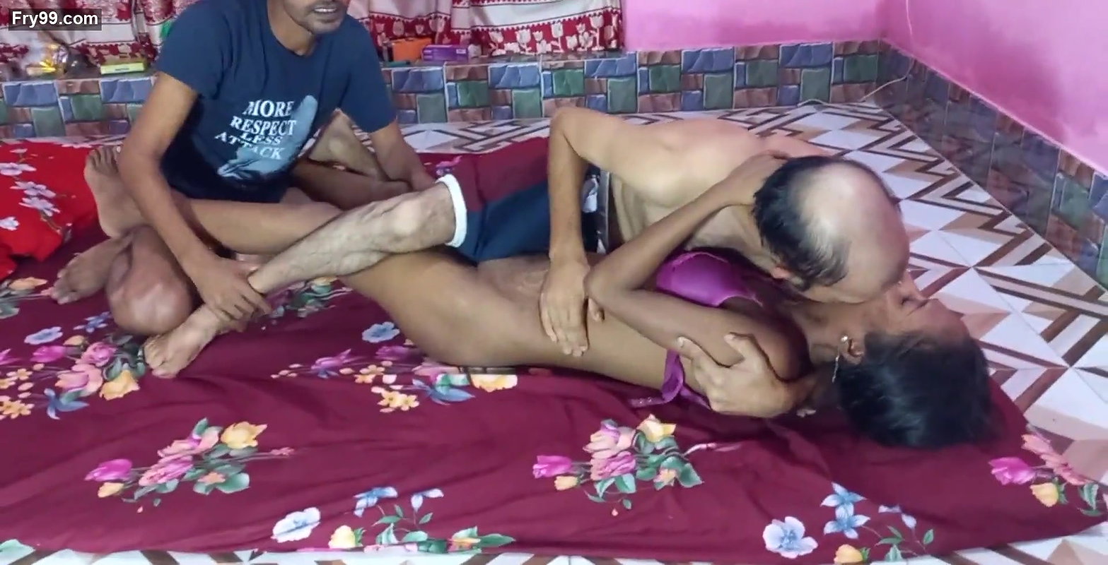 Rumpa21- Sexy horny hot body petite black mature cougar milf A girl Two boys porn with hard interracial fucking