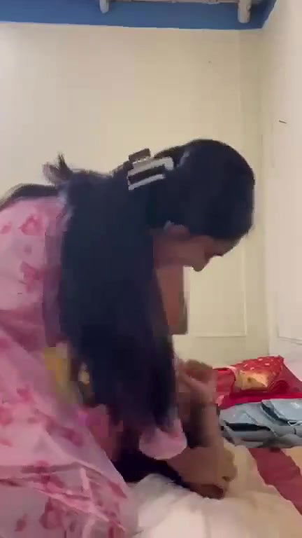 Young girl Undressing By Her Friend