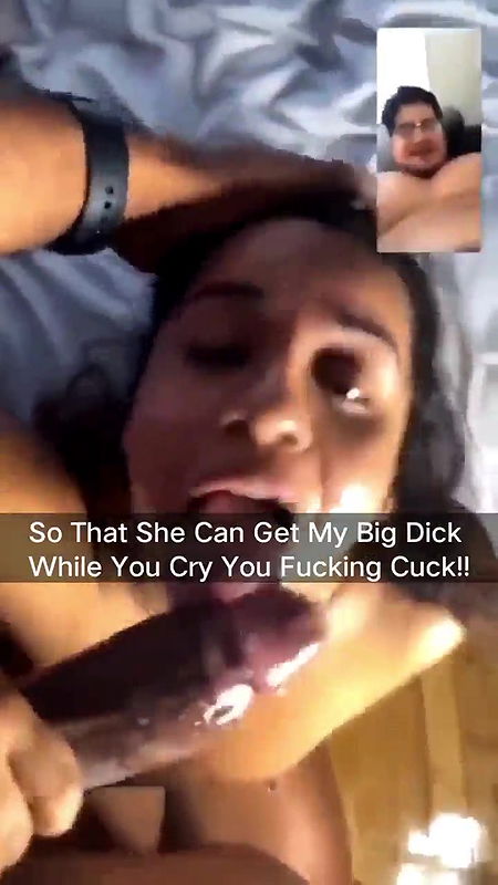 Mom sucking BBC while son jerking on vc 22