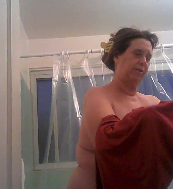 Mature bbw wife bathing recorded by husband 22 videos collection 29
