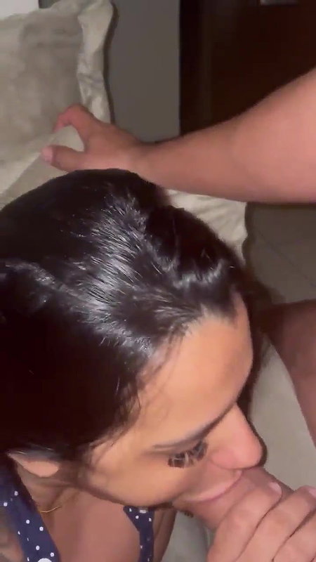 Slut babe sucking huge white dick 22