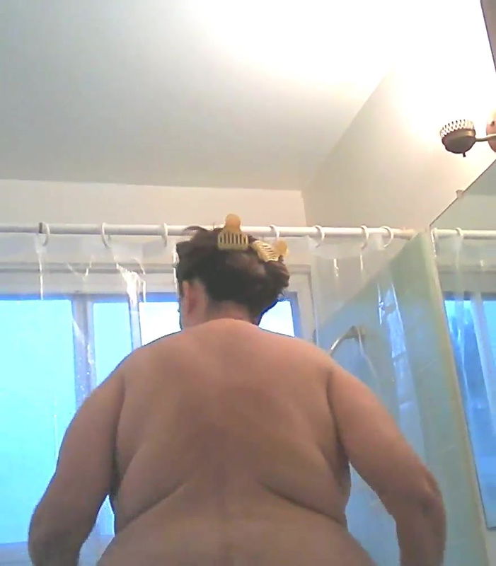 Mature bbw wife bathing recorded by husband 22 videos collection 215