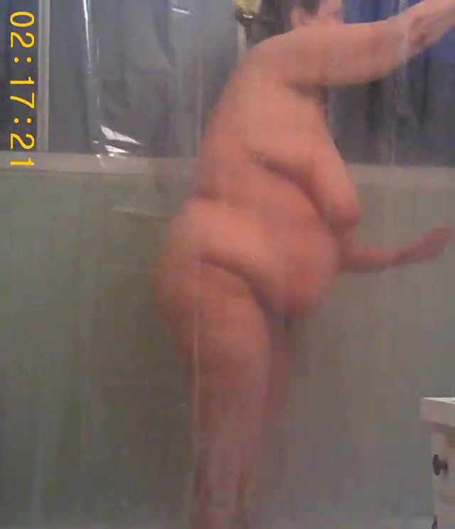 Mature bbw wife bathing recorded by husband 22 videos collection 212