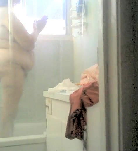 Mature bbw wife bathing recorded by husband 22 videos collection 213