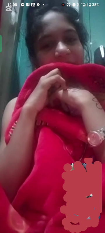 Shy Desi Girl Showing on Vc 22