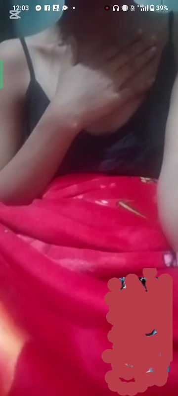 Cute bengali babe shy to showing her boobs on video call to her bf 22