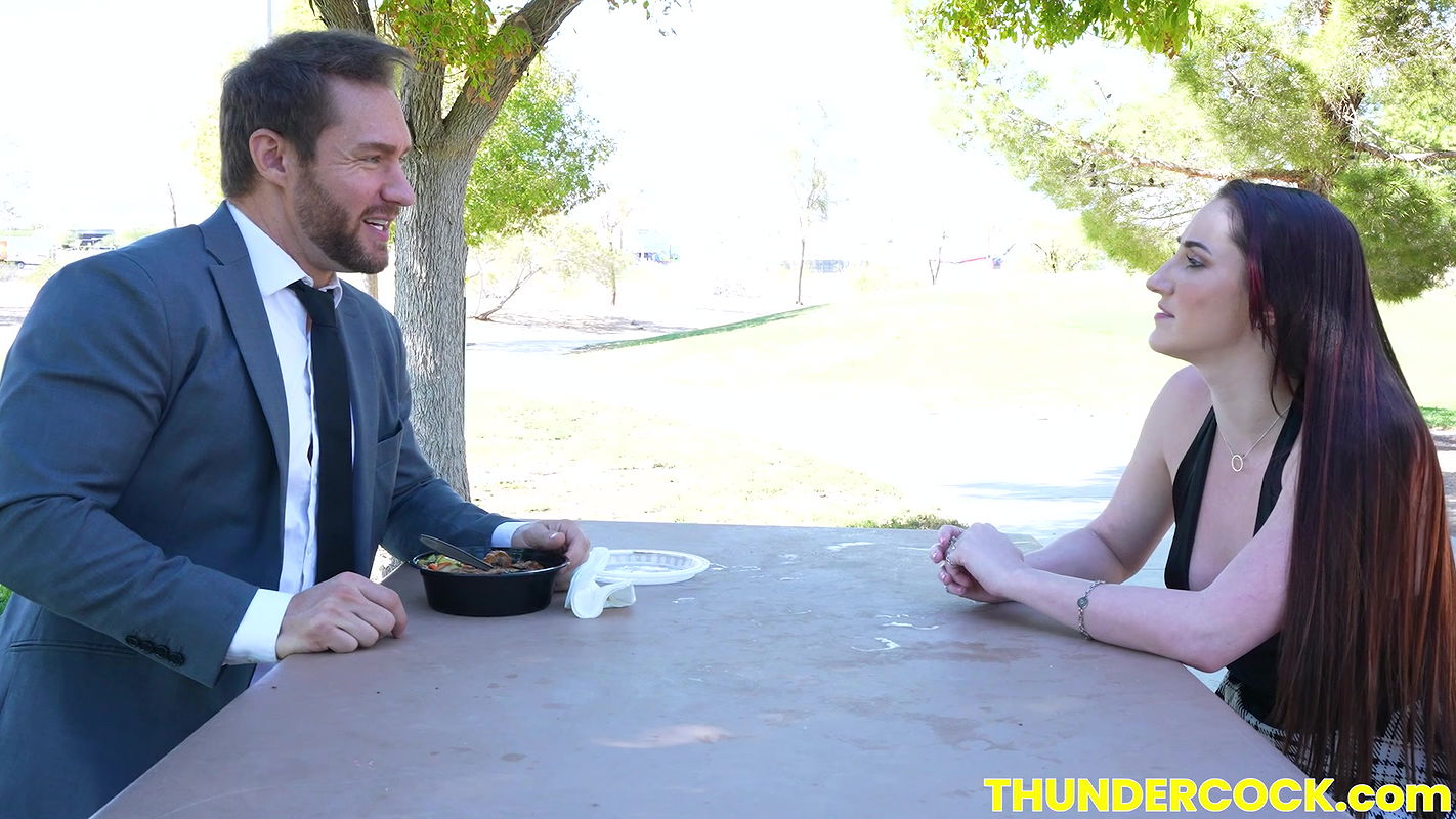 ThunderCock with Doxy in Sexy wife Doxy does the unspeakable with husband’s boss’ Thundercock to keep his job