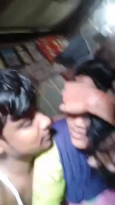 Lucky Boy Enjoying with GF In Front of her Sister
