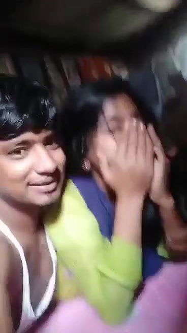 Lucky Boy Enjoying with GF In Front of her Sister