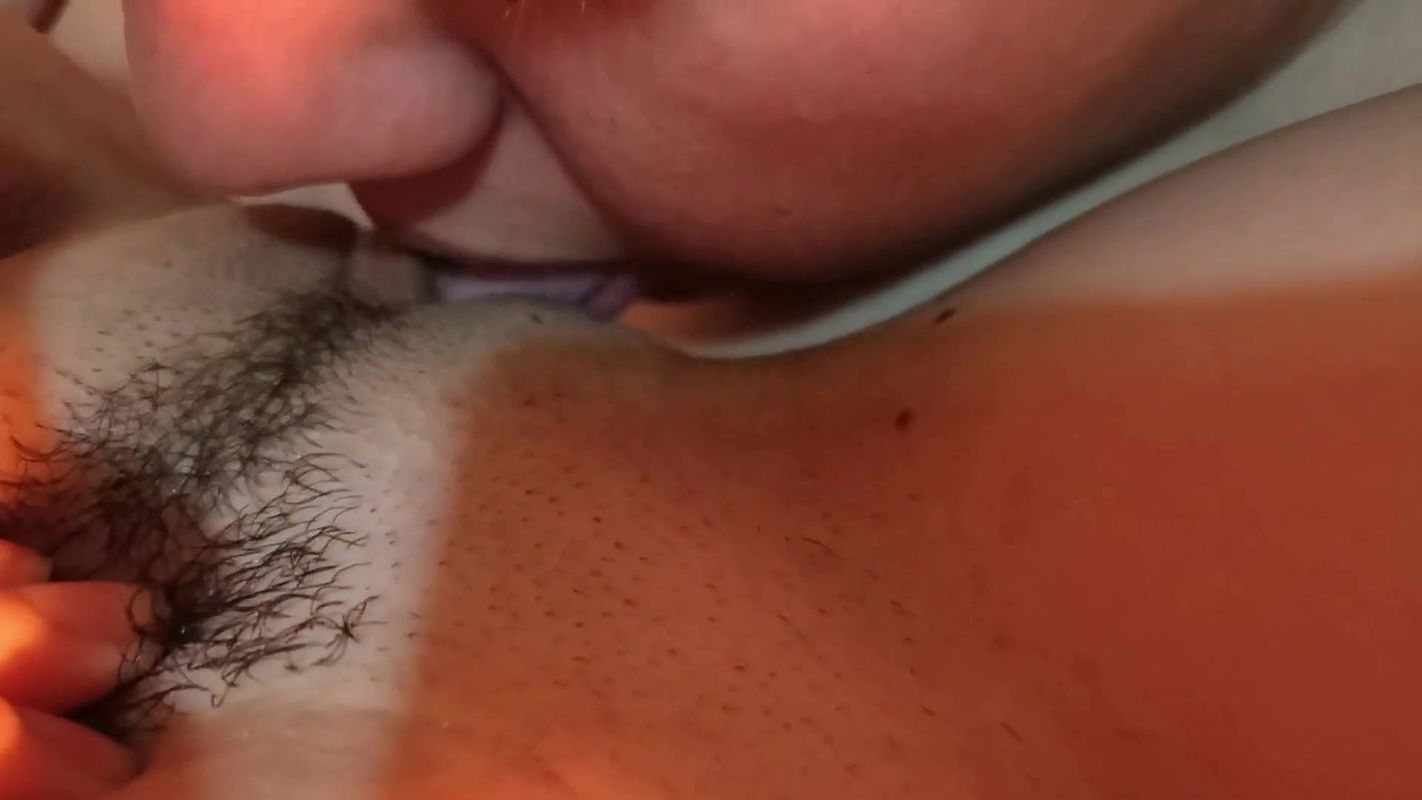 I tell my stepmother to give my pussy a good blowjob