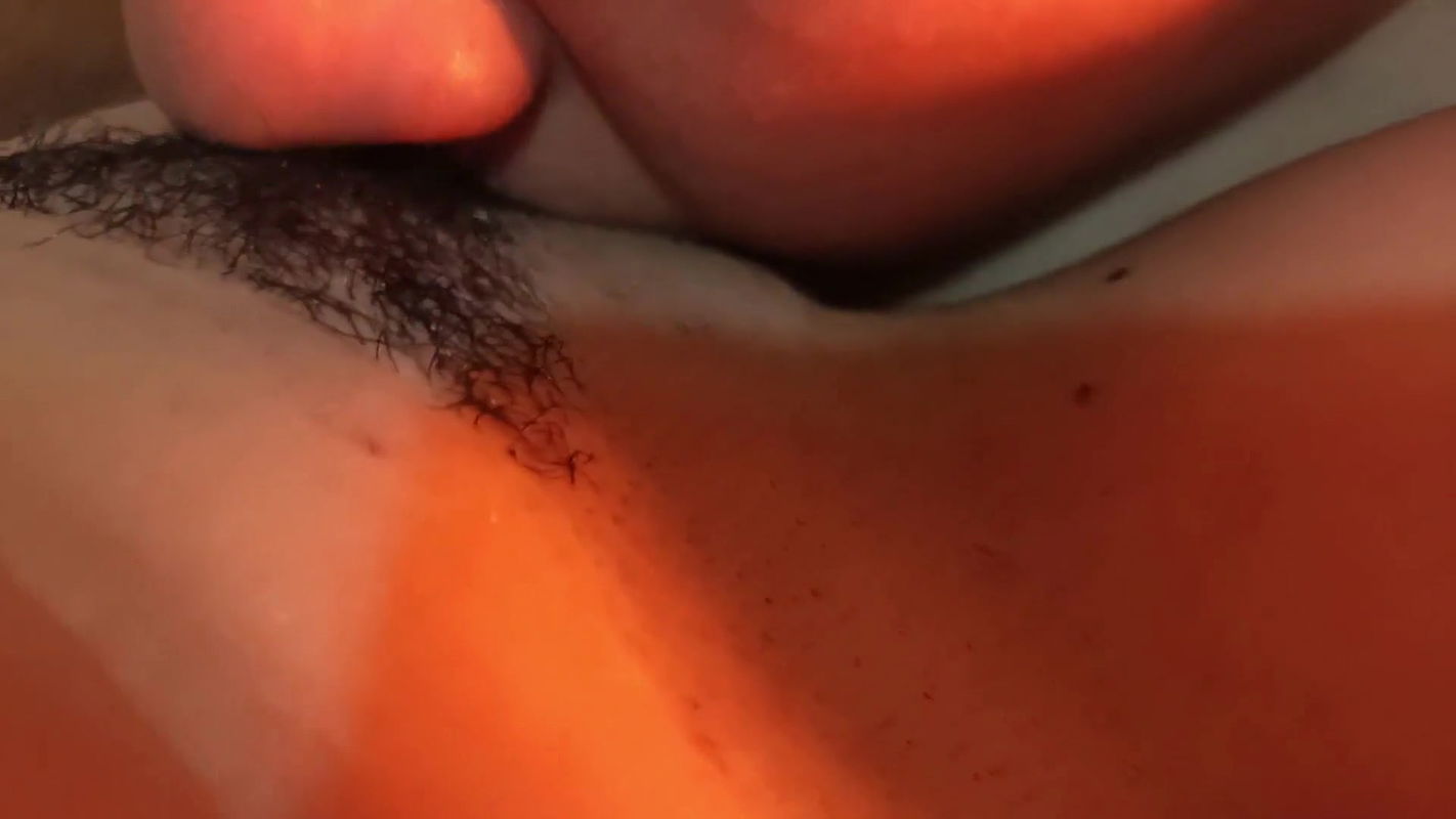 I tell my stepmother to give my pussy a good blowjob