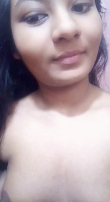 Beautiful Cute Girl Showing