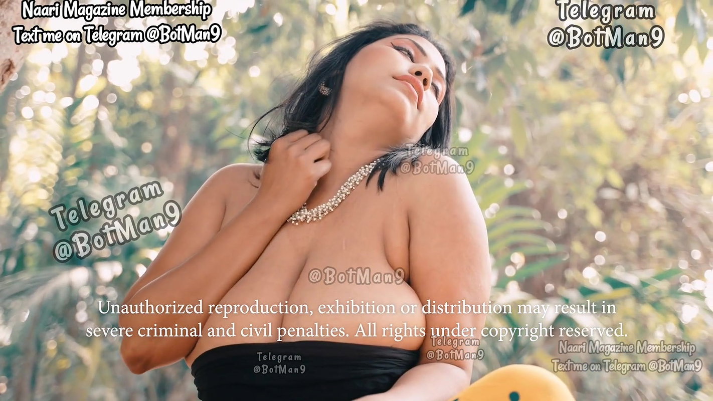 Barsha Open Boob Teasing Jungle