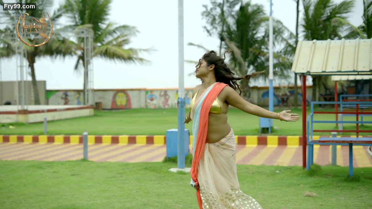 ARPITA MAKEOVER CHIFFON SAREE FASHION ULLAS FASHION VLOG_1080pFHR