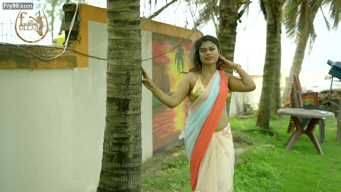 ARPITA MAKEOVER CHIFFON SAREE FASHION ULLAS FASHION VLOG_1080pFHR