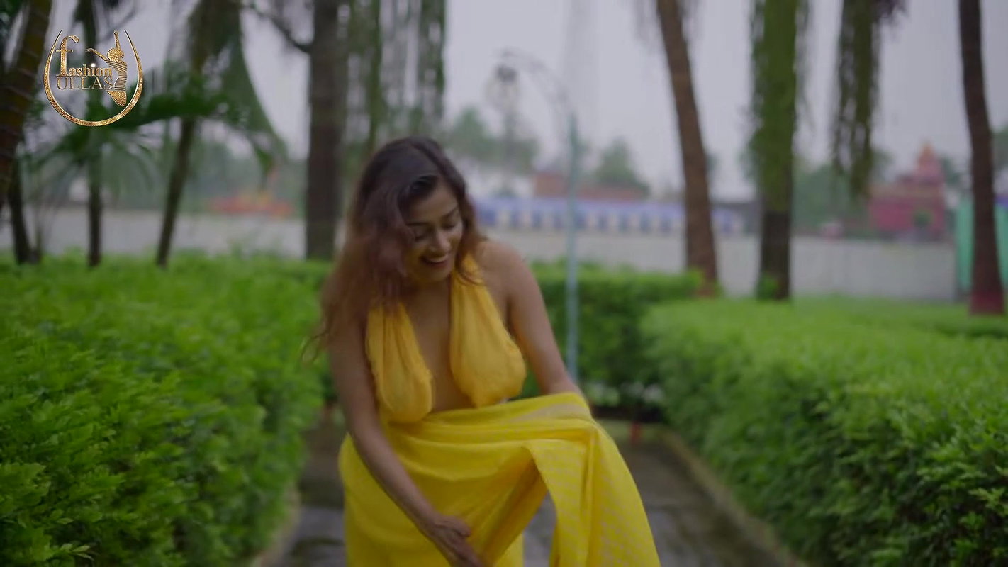 KOYELIYA MAKEOVER & PRINTED GEORGETTE SAREE EITH BB BLOUSE FASHION ULLAS FASHION VLOG (1).mkv”