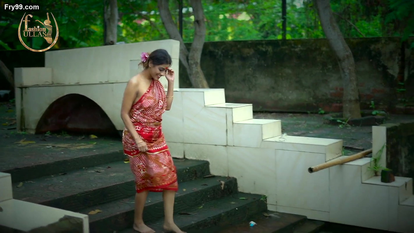 KOYELIYA SAREE BENGALI LOOKS WITH NATURE FASHION ULLAS