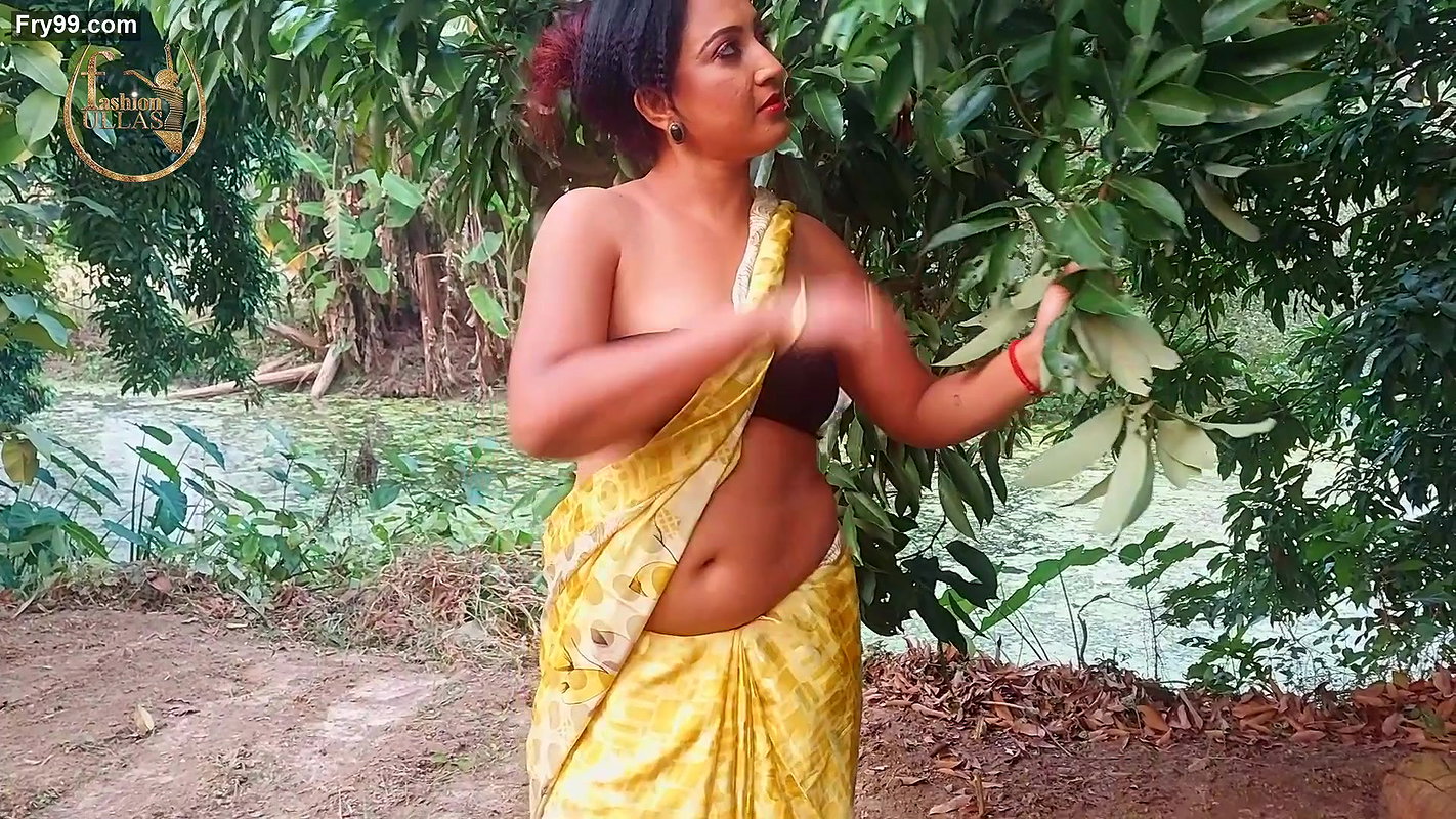 MILI PRINTED SAREE WITH MAKEUP TUTORIAL FASHION ULLAS FASHION VLOG