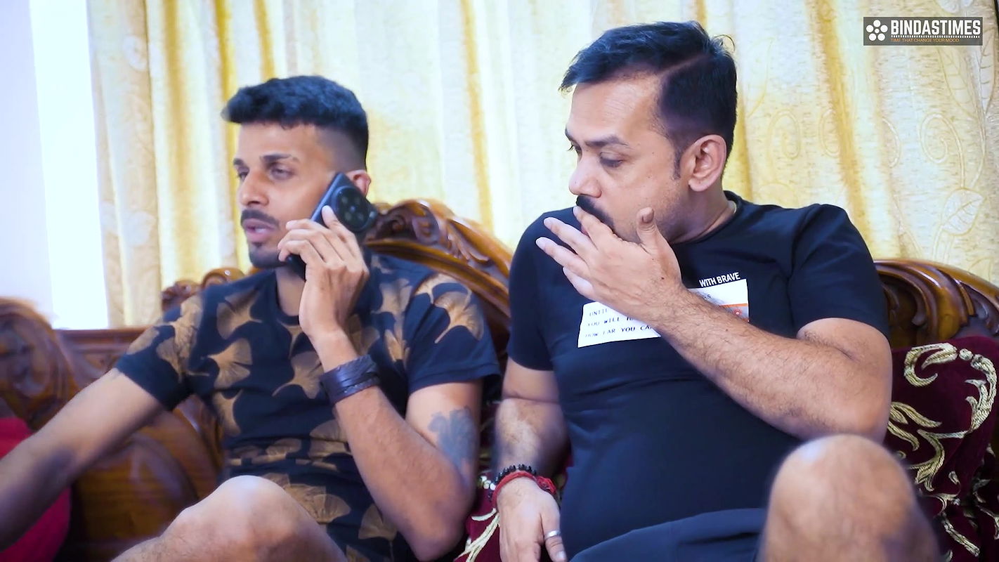 Desi Indian Boyfriend Shares His Huge Tits Girlfriend to His Friend for 1st Time ( Threesome Hindi Audio )