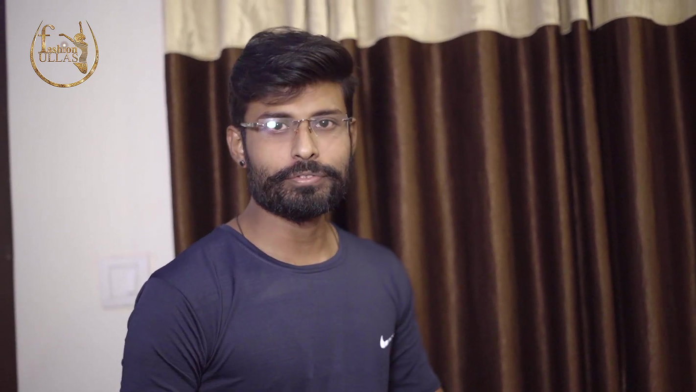 NILA RED COLOR CHIFFON SAREE WITH MAKEOVER FASHION ULLAS FASHION