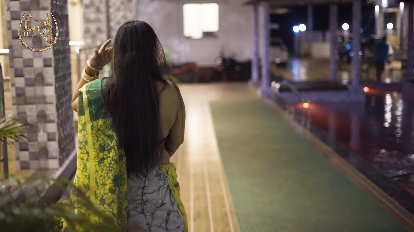 NILA MAKEOVER WITH HANDLOOM SAREE FASHION ULLAS FASHION VLOG