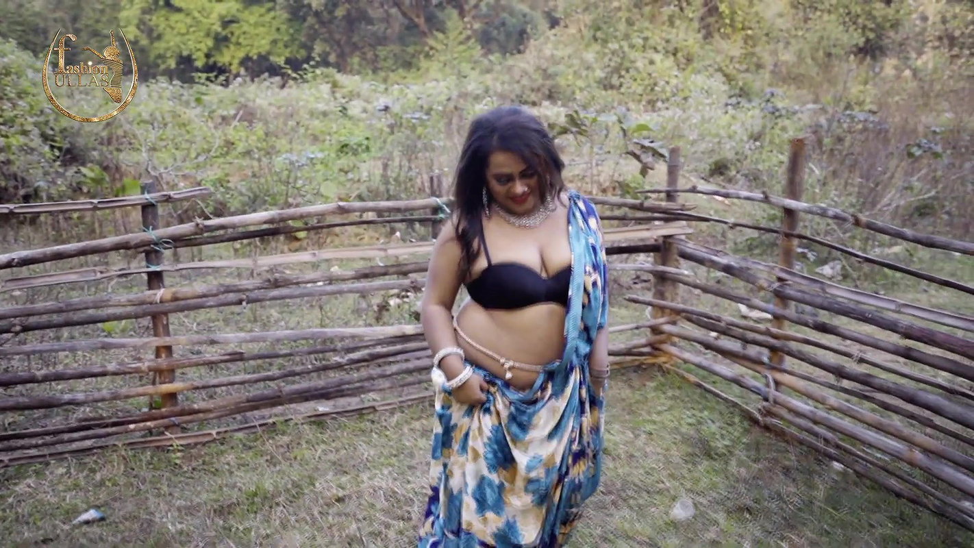 POULAMI PRINTED CHIFFON SAREE WITH MAKE OVER FASHION ULLAS FASHION VLOG