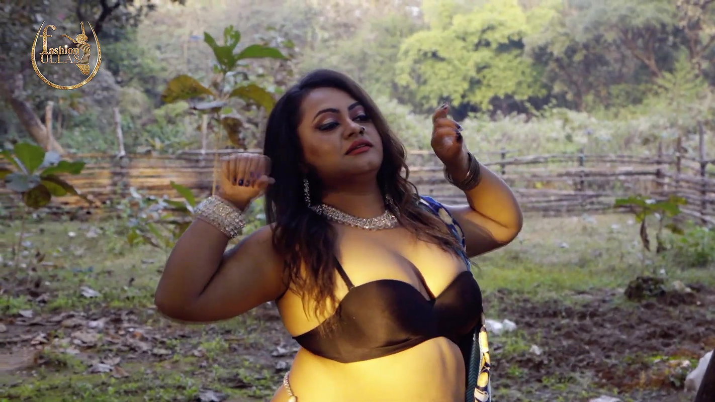 POULAMI PRINTED CHIFFON SAREE WITH MAKE OVER FASHION ULLAS FASHION VLOG