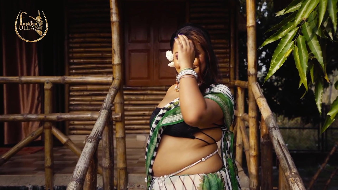 POULAMI PRINTED SAREE WITH MAKE OVER FASHION ULLAS FASHION VLOG