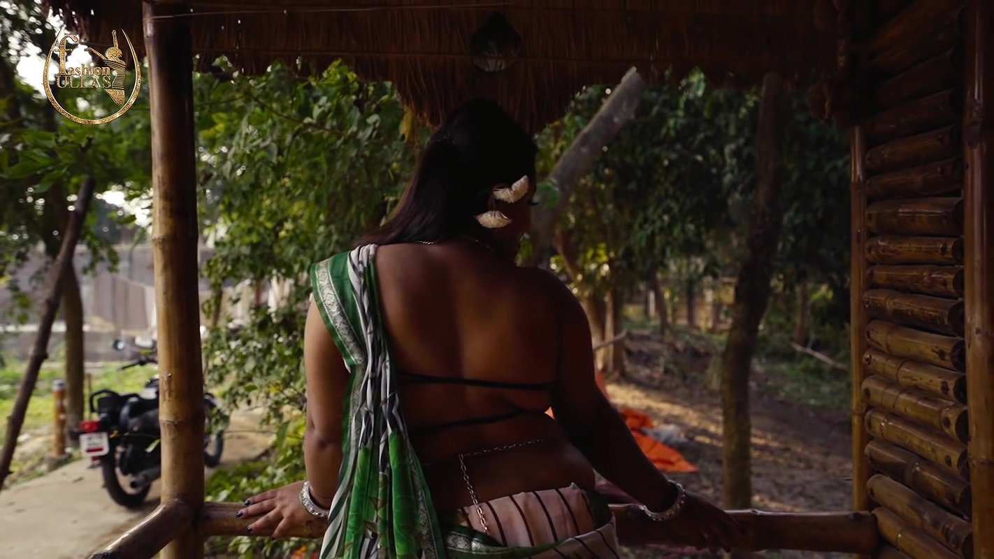 POULAMI PRINTED SAREE WITH MAKE OVER FASHION ULLAS FASHION VLOG