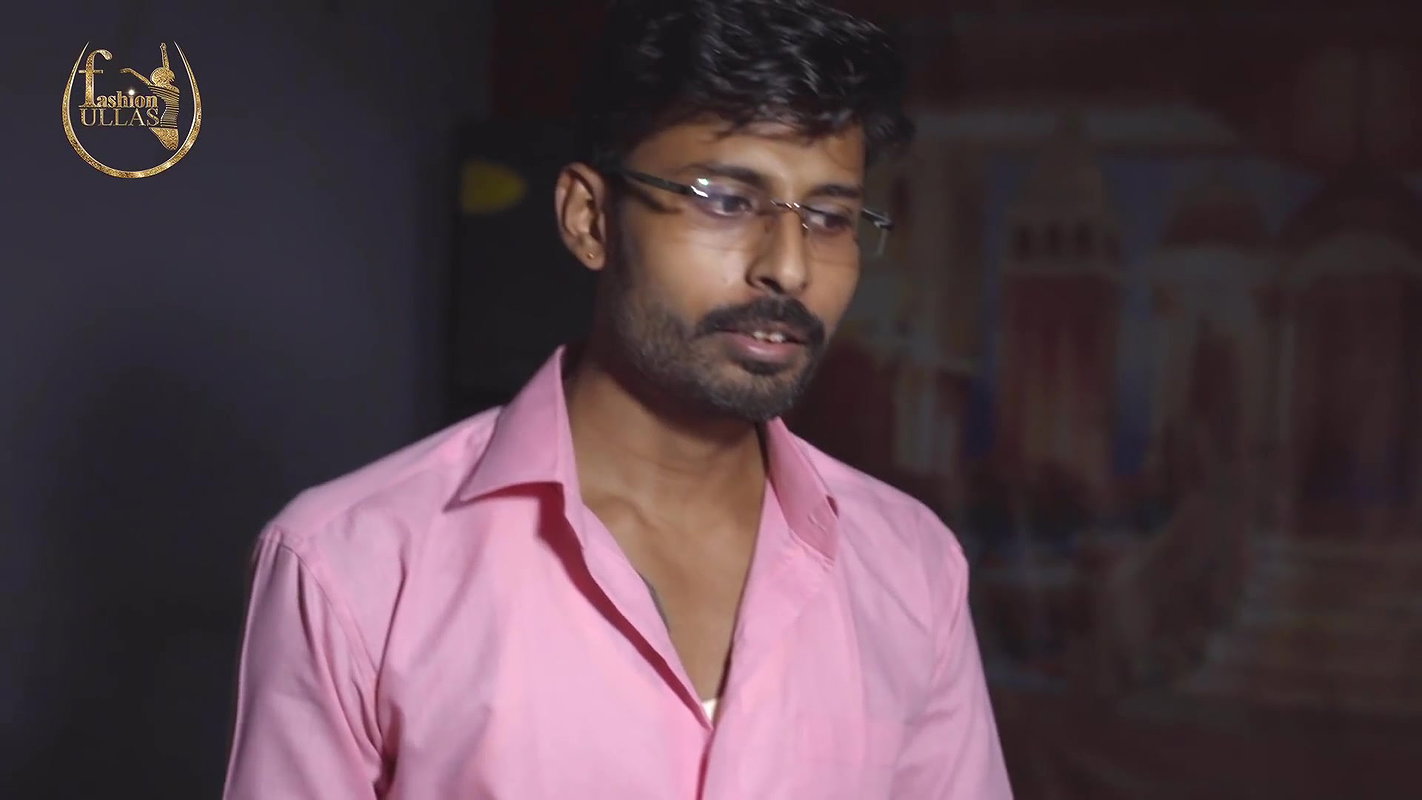 POULAMI PINK COLOR CHIFFON SAREE FASHION ULLAS