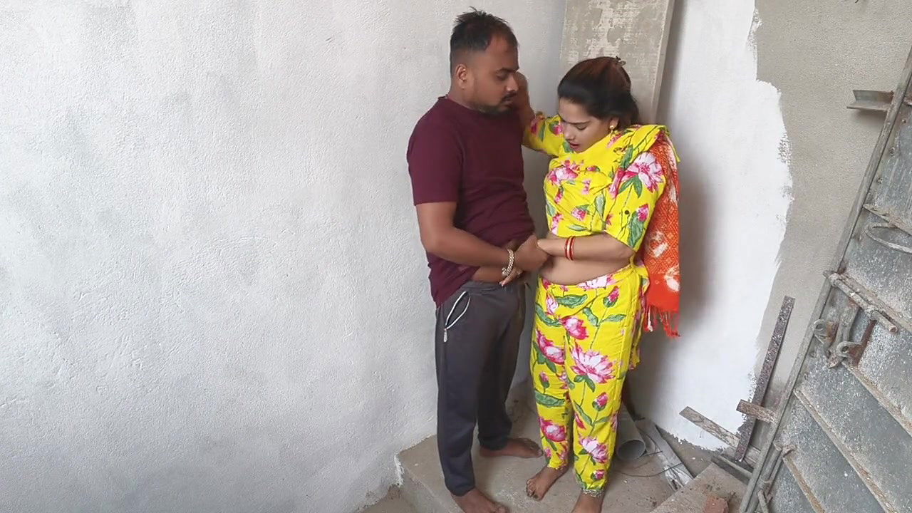 Secret Sex and kissing scenes boobs press in outdoor village