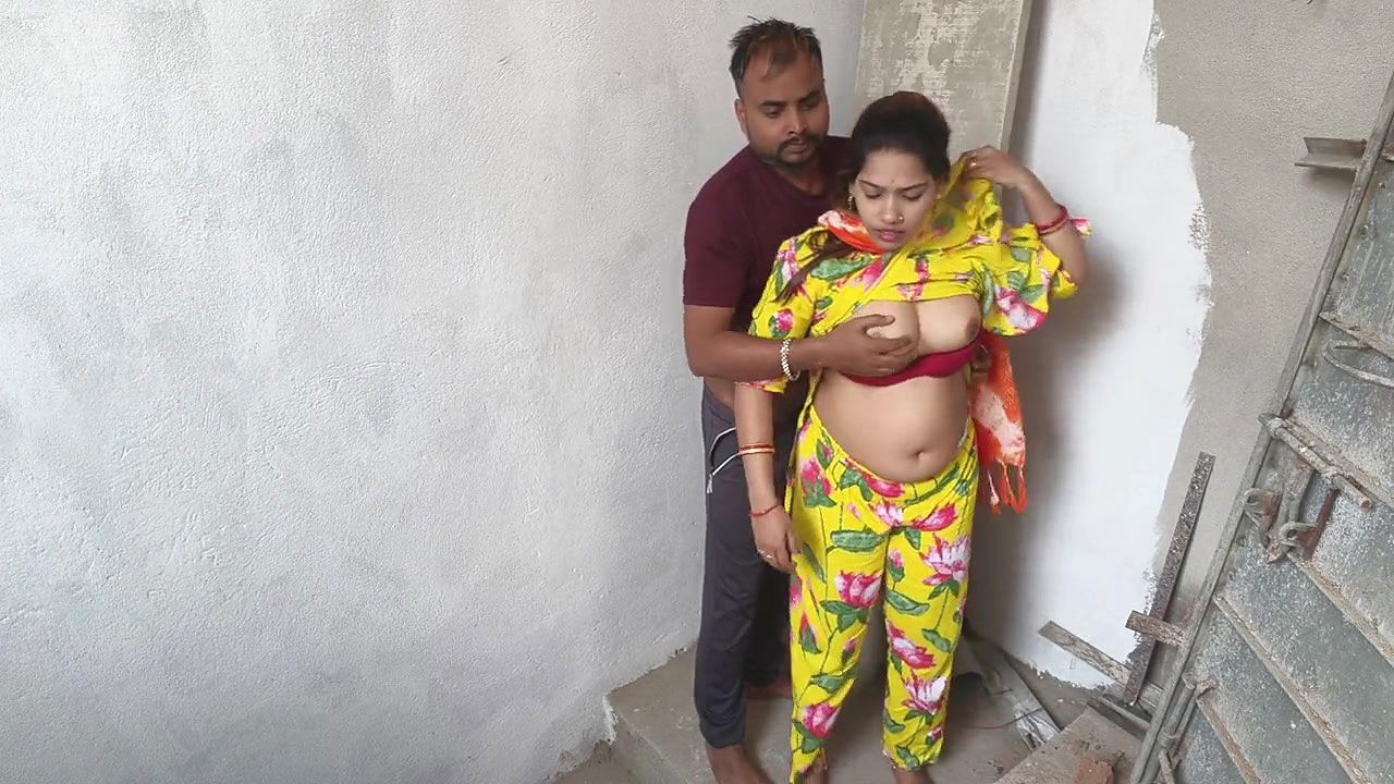 Secret Sex and kissing scenes boobs press in outdoor village