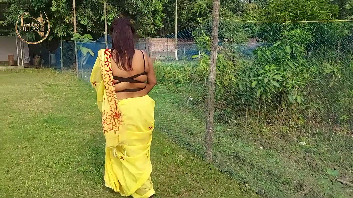 SUCHARITA YELLOW SAREE BANGO BEAUTY SAREE LOVER FASHION ULLAS