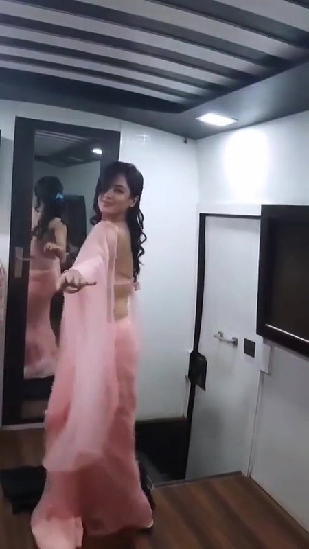 Puja Banerjee Sexy In Transparent Saree Hotness