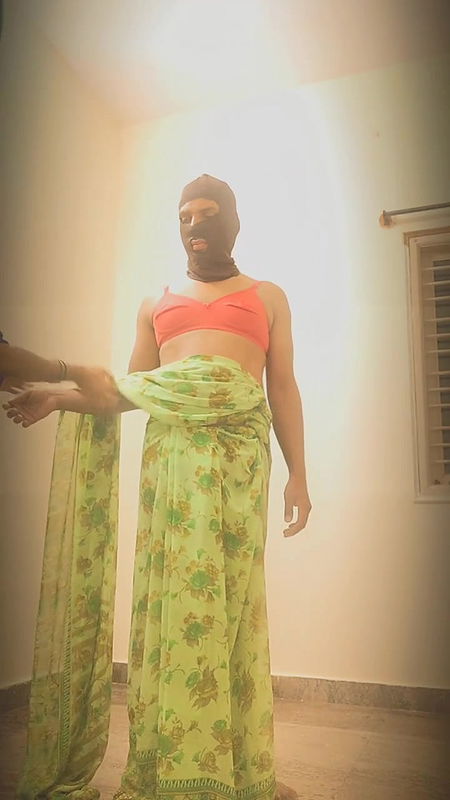 Desi Indian Mistress Wife Pegging Sissy Husband with Strapon