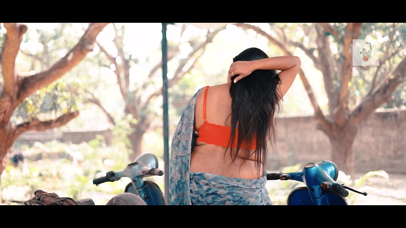 Arpita  Blue Print Saree 5