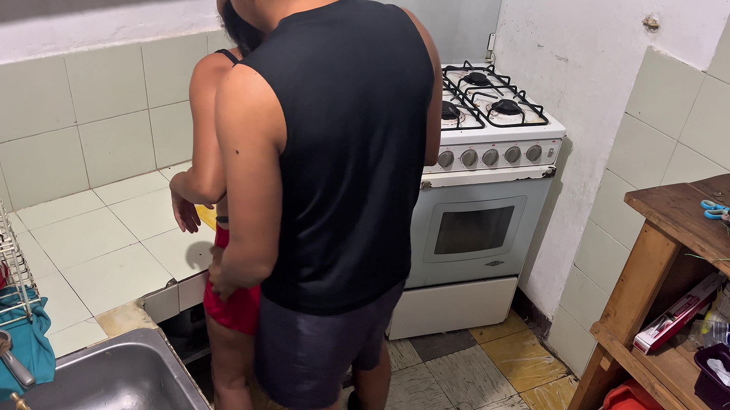 I Fuck Very Hard with My Neighbor in the Kitchen!