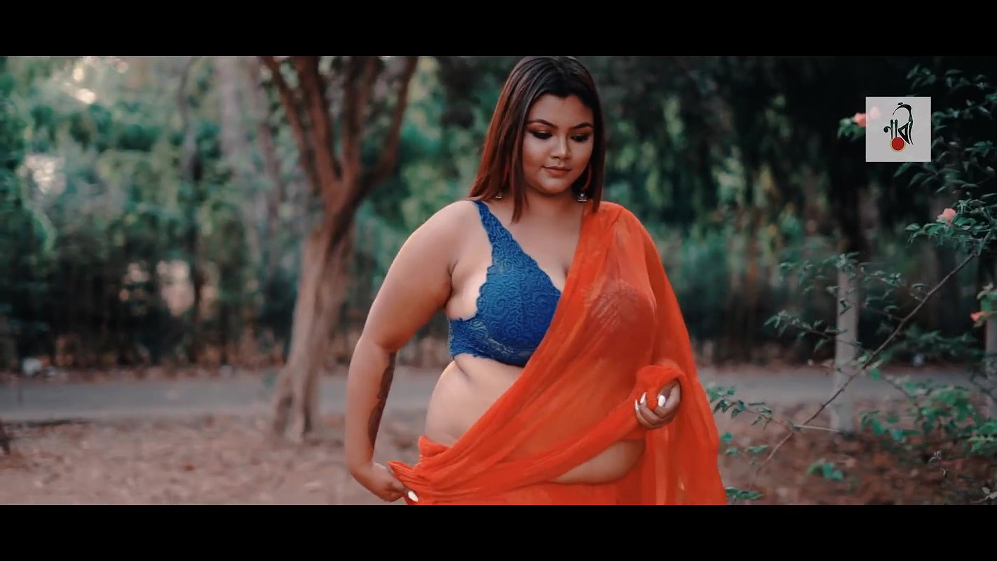 Beauty Of Sudisha  Orange Beauty Expression naari